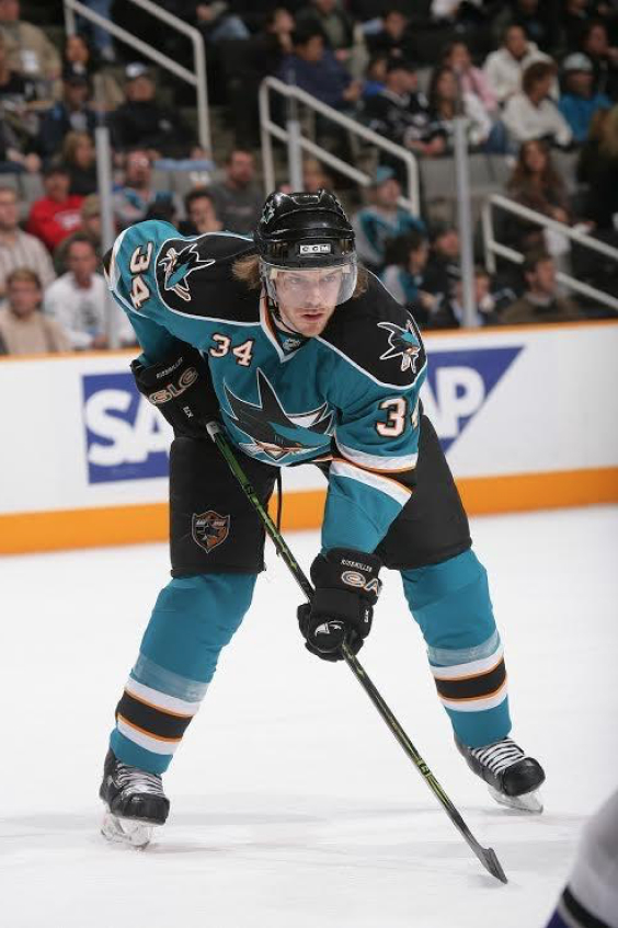 Patrick Rissmiller, Number 34, San Jose Sharks